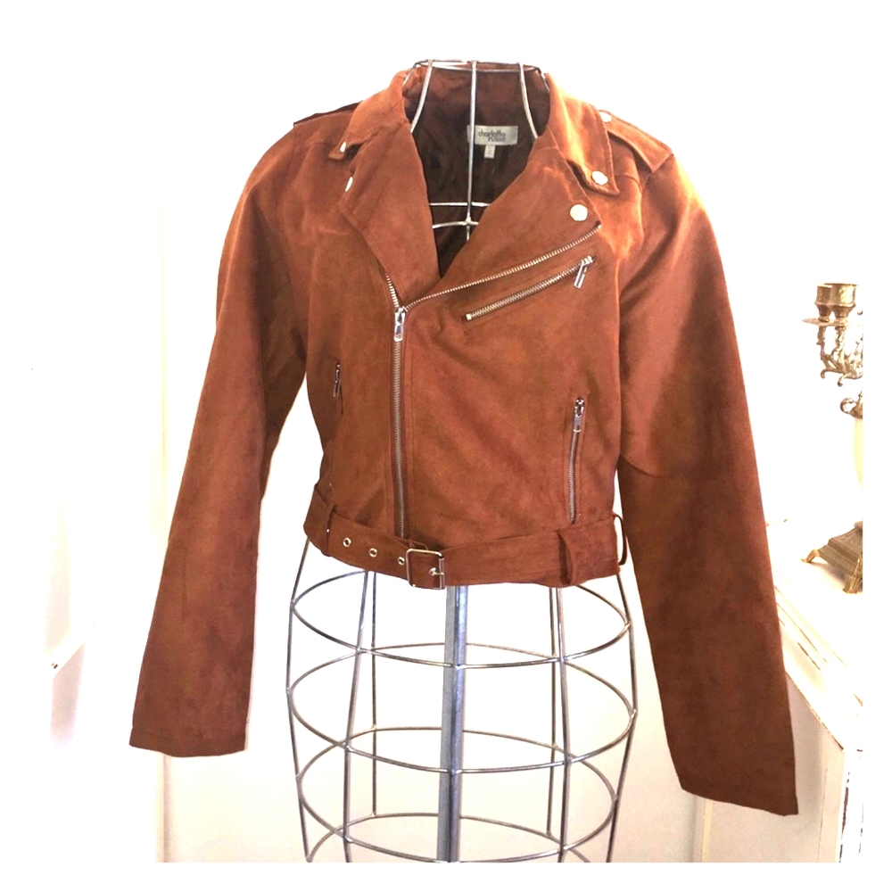 Charlotte Russe Faux Leather Jacket